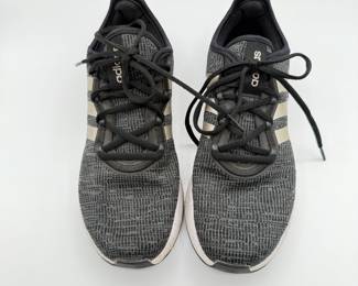 Adidas Kaptir Super Boost Black and Gray Lightweight Athletic Sneakers