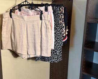 Women's Designer Shorts and one Skirt. All Saints, Rails, Pam & Gela, Anthropologie - Daily Practice