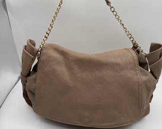 RED Valentino Leather Shoulder Bag with Unique Bows