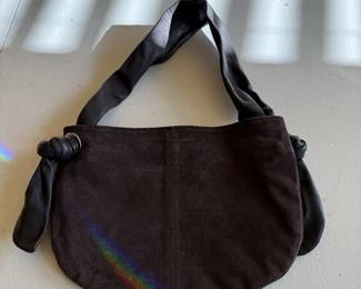 Top shop from Nordstrom Brown Suede Handbag