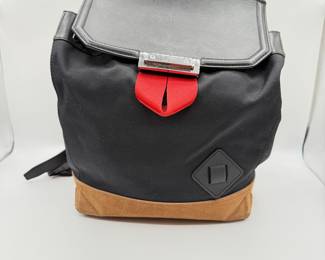 Alexander Wang Prisma Backpack - Black and Tan Design
