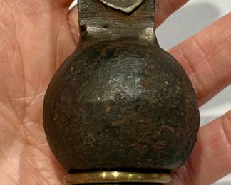 Jan Barboglio Forged Iron Cross Bottle Stopper