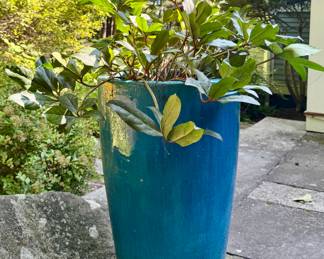 Oversized Turquoise Planter