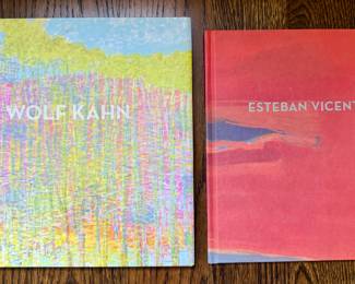 Wolf Kahn & Esteban Vicente Books