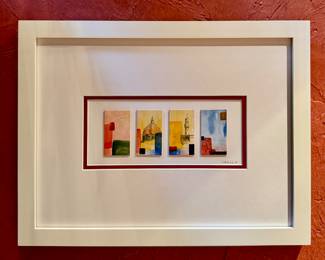 Watercolor, Signed