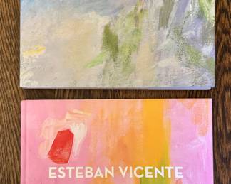 Wolf Kahn & Esteban Vicente Art Books
