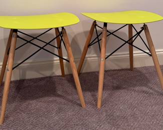 (2) Modern Stools