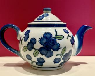 Blueberry Teapot