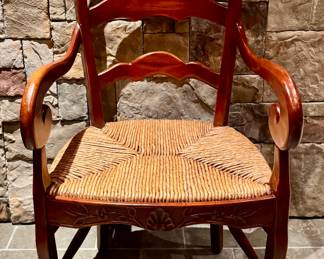 armchair detail
