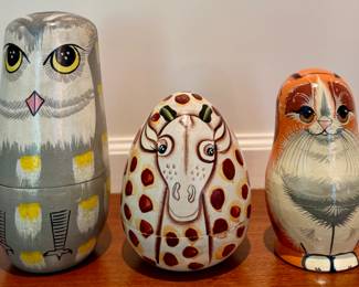 Animal Nesting Dolls