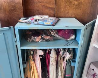 Antique doll closet