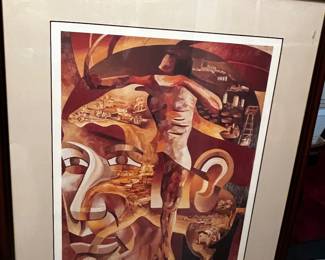 LE Lithograph signed