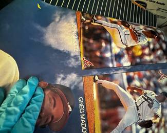 Poster Four Aces Braves Greg Maddux, Steve Avery, Tom Glavine, John Smoltz