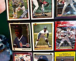 Shawon Dunston baseball cards