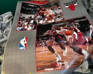 Poster Chicago Bulls Star Series NBA Michael Jordan