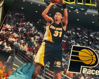 Poster Reggie 31 Indiana Pacers