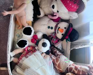 Assorted children’s antique toys