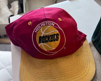 VINTAGE Houston rockets NBA sports cap