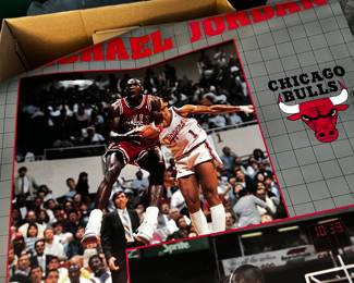 Poster Chicago Bulls Star Series NBA Michael Jordan