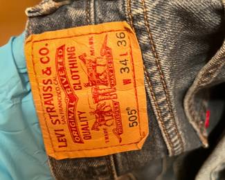Levi Strauss & Co Jeans 505 34"x36" long