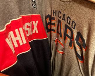 White sox , Chicago Bears clothing