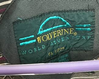 Wolverine world adventure wear