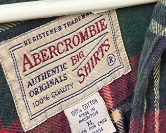 Abercrombie big shirts