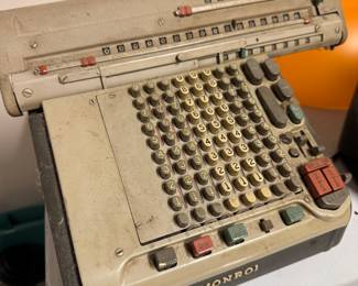 Monroe Mechanical Calculator – Office Adding Machine