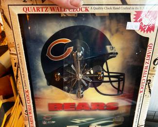 Clock Quartz wall clock Chicago Bears