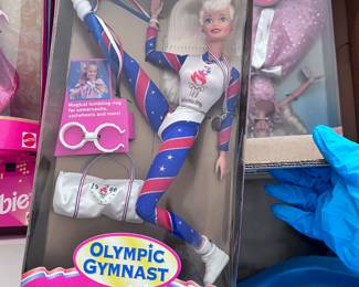 Olympic gymnast Barbie