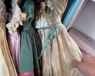 Antique doll clothing