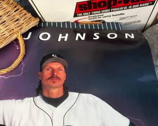 Poster Big Unit Randy Johnson Mariners