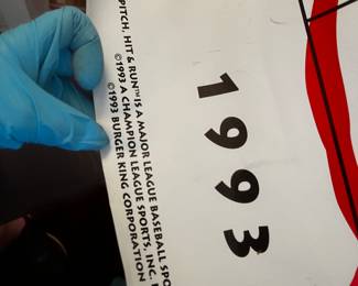 Poster 1993 Pitch, Hit & Run is a major League Baseball sponsored event