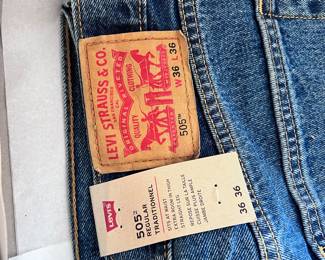 Brand new 505 regular traditional style Levi’s