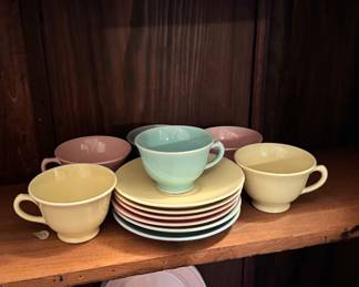 TS&T Lu-Ray Pastels Ceramic Dinnerware – Cups, Plates, and Serveware