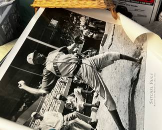 Photo Poster Satchel Paige Kansas City Monarchs circa 1941