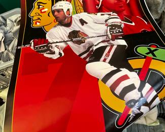 Poster Chicago Blackhawks Chris Chelios