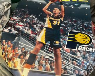 Poster Reggie 31 Indiana Pacers