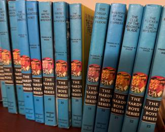 Hardy Boys Books by Franklin W. Dixon – Blue Spine Editions, Grosset & Dunlap