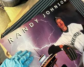 Poster Big Unit Randy Johnson Mariners
