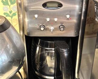 Cuisinart Programmable 12-Cup Coffee Maker – Stainless Steel & Black – Self-Clean Feature