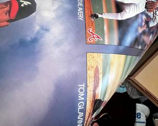 Poster Four Aces Braves Greg Maddux, Steve Avery, Tom Glavine, John Smoltz