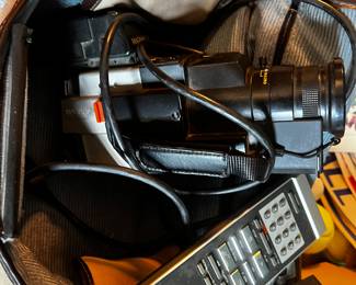 Magnavox vintage movie camera