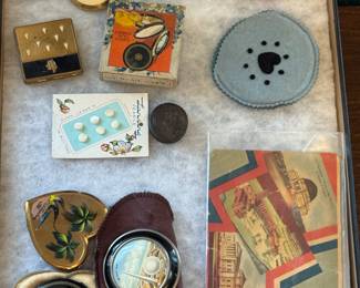 Compact & Trinket Collection – Art Deco, Souvenir, Enamel & Novelty Cases