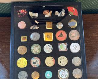 Vanity Tins, Compacts, Souvenirs & Mini Collectibles – Curated Estate Lot