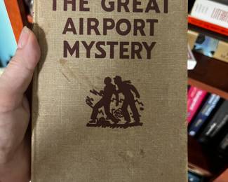 F.W. Dixon 3 volumes 1930 First Edition The great airport mystery, The missing chums, The clue of the bloken blade,