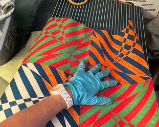 Handpainted on papper