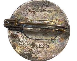 German Weimar Republic Stahlhelm Veterans "Frauenbund" Women's League Enameled Membership Badge