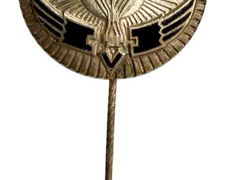 WWII German DLV (Deutscher Luftsportverband) Balloonist's Stickpin Badge