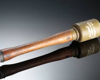 Inert WWII German M24 Stick Grenade "Potato Masher" - Original Stielhandgranate